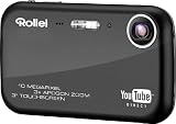 Rollei Flexline 100 inTouch Digitalkamera (10 Megapixel, 3-fach opt. Zoom, 7,6 cm (3 Zoll) Display) schwarz - 