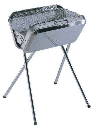 キャプテンスタッグ(CAPTAIN STAG) フラッグ ステンレスV型バーベキューコンロ M-6490 M-6490