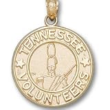Tennessee Volunteers Solid 14K Gold Seal Pendant