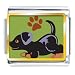 rottweiler22  - Rottweiler Animal Photo Italian Charms Bracelet Link
