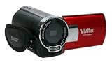 Vivitar DVR 548HD 8.1MP Digital Camcorder - Red (8.1MP, 2.0