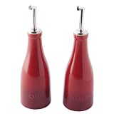 from ProCook ProCook Oil & Vinegar Drizzlers Graduated Red