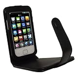 Buy iGadgitz Black Genuine Leather Case Cover for Samsung Galaxy Player 50 MP3 Player...