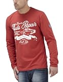 Joe Browns Men's Vintage Auto Top True Red Large