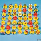 Lot of 50 Assorted Rubber Ducks