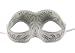 White Moonlight Venetian Masquerade Carnival Mask (G539) - Fancy Dress Party Eye Mask