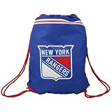 New York Rangers Royal Blue Team Logo Drawstring Backpack