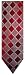 Men's U.S Polo Assn. Neck Tie Red Diamond Pattern