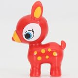 cute red Bambi deer miniature figure kawaiiIMAGE