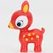 cute red Bambi deer miniature figure kawaii_s-1