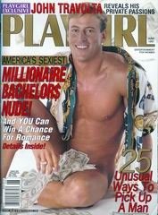 Playgirl Magazine, issue dated  June 1997.    America's Sexiest Millionaire Bachelors Nude.  John Travolta.