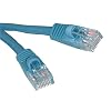 Cables To Go 15193 Cat5E 350 MHz Snagless Patch Cable, Blue (7 Feet/2.13 Meters)