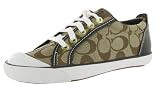 COACH Barrett Signature Jacquard Sneaker Womens Shoes Brown Size 9