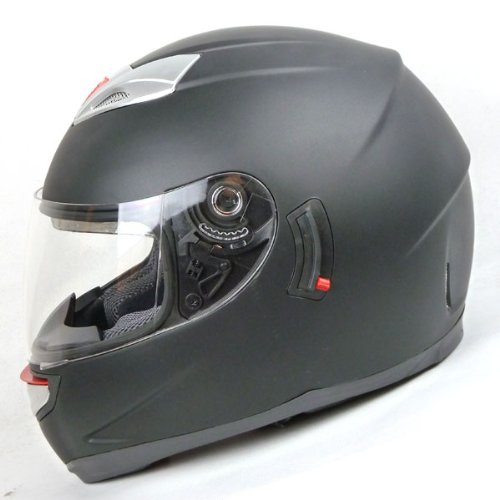 Best Price Motorcycle Street Bike Dual Lens/Double Shields Full Face Helmet Glossy Black