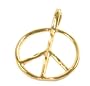 24k Gold Layered Peace Love Hope Reversible Charm/Pendant