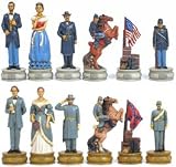 Civil War Chess Set Ii, King:4 1/2