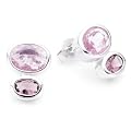 Esprit Damen-Ohrstecker RADIANT PURPLE PINK S.ESER90416A000