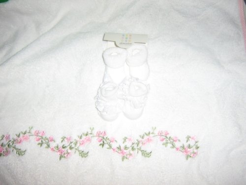 41u8DDLkvnL Baby Absobra Booties Socks Crib Shoes 0 6m Reviews