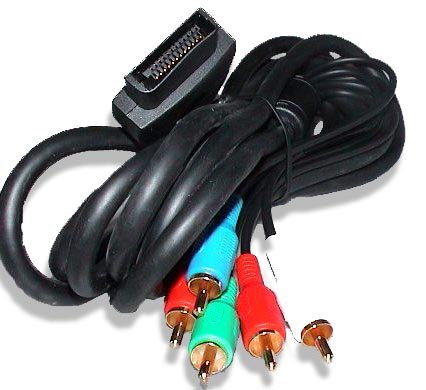 Komponent Kabel / Component Cable für PS2 und PS3