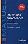 Institutions europ�ennes