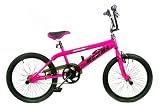 Big Momma Pink Gyro Freestyle BMX with pegs