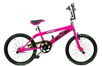 Big Momma Pink Gyro Freestyle BMX with pegs