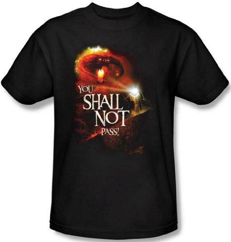 Lord of the Rings - You Shall Not Pass T-Shirt