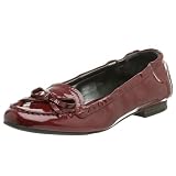 Arturo Chiang Women's Gloria Moccasin,Cherry Red Patent,8 M