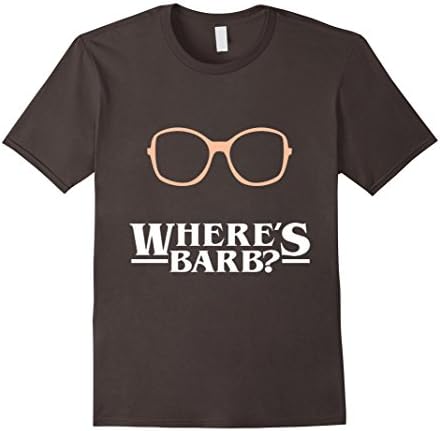 Men's What about Barb Strangers of Things T-Shirt Memory 2016 Medium Asphalt