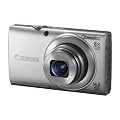 Canon PowerShot A4000 IS Digitalkamera (16 Megapixel, 8-fach opt. Zoom, 7,6 cm (3 Zoll) Display, bildstabilisiert) silber