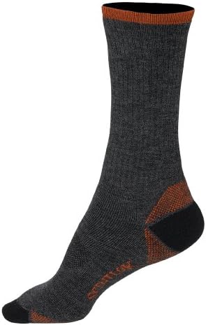 Scent-Lok Men's Hunt N Hike Sock, Charcoal, X-Large