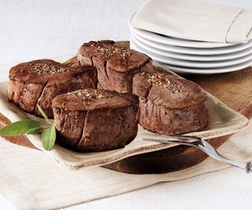 6 (4 oz) Pfaelzer Famous Filet Mignon by Hickory Farms