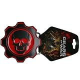 MICROSOFT X BOX 360 GEARS OF WAR CRIMSON SKULL LICENSED METAL BELT BUCKLE 41u8UJ5 VxL. SL160 MICROSOFT X BOX 360 GEARS OF WAR CRIMSON SKULL LICENSED METAL BELT BUCKLE