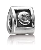 Pandora 790323C Buchstabe C Silber-Charm