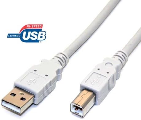 6FT High-Speed USB 2.0 printer cable A to B for Canon PIXMA MX410