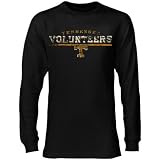Tennessee Volunteers Black Lifer Long Sleeve Thermal T-shirt