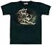 Suchen : Wolf W&ouml;lfe - T-Shirt aus USA - handgebatikt, 100% Baumwolle