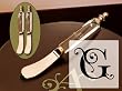 Glass Spreader Set of 2 Monogram G Glass Spreader Set of 2 Monogram G