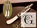 Glass Spreader Set of 2 Monogram G