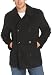 Marc New York Men's Wool Twill Notch Collar Peacoat