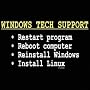 Windows Tech Support T-shirt