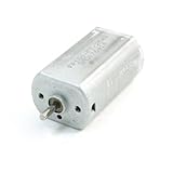 uxcell　DC マイクロモータ　 DC 12V　7082RPM　1.17W　シルバートーン　金属素材