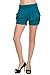 E4U Womens Trending Solid Spring Break and Summer Fashion Harem Shorts