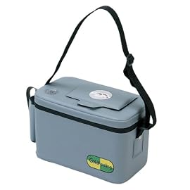 HT-6N  エサクーラー 角4L  ネット付 グレー 075297