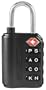 Wordlock LL-203-BK 4-Dial Luggage Lock, Black