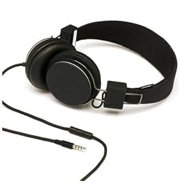 Urbanears - Plattan - Casque st�r�o avec T�l�commande + microphone int�gr� - Noir