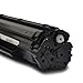 1 Pack EFORINK Compatible Toner Cartridge for HP CB435A, Black