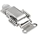 Stainless Steel 304 Spring Loaded Draw Latch, Polished Finish, Non Locking, 3 21/64" Length (Pack of 1)