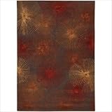 Revello Red Contemporary Rug Size: 7'9