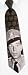 Barney Fife by TV Land black silk ties